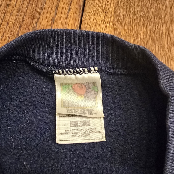 Vintage Video Stop Video Superstores Crewneck Sweatshirt Fruit of the Loom XL - Picture 6 of 9